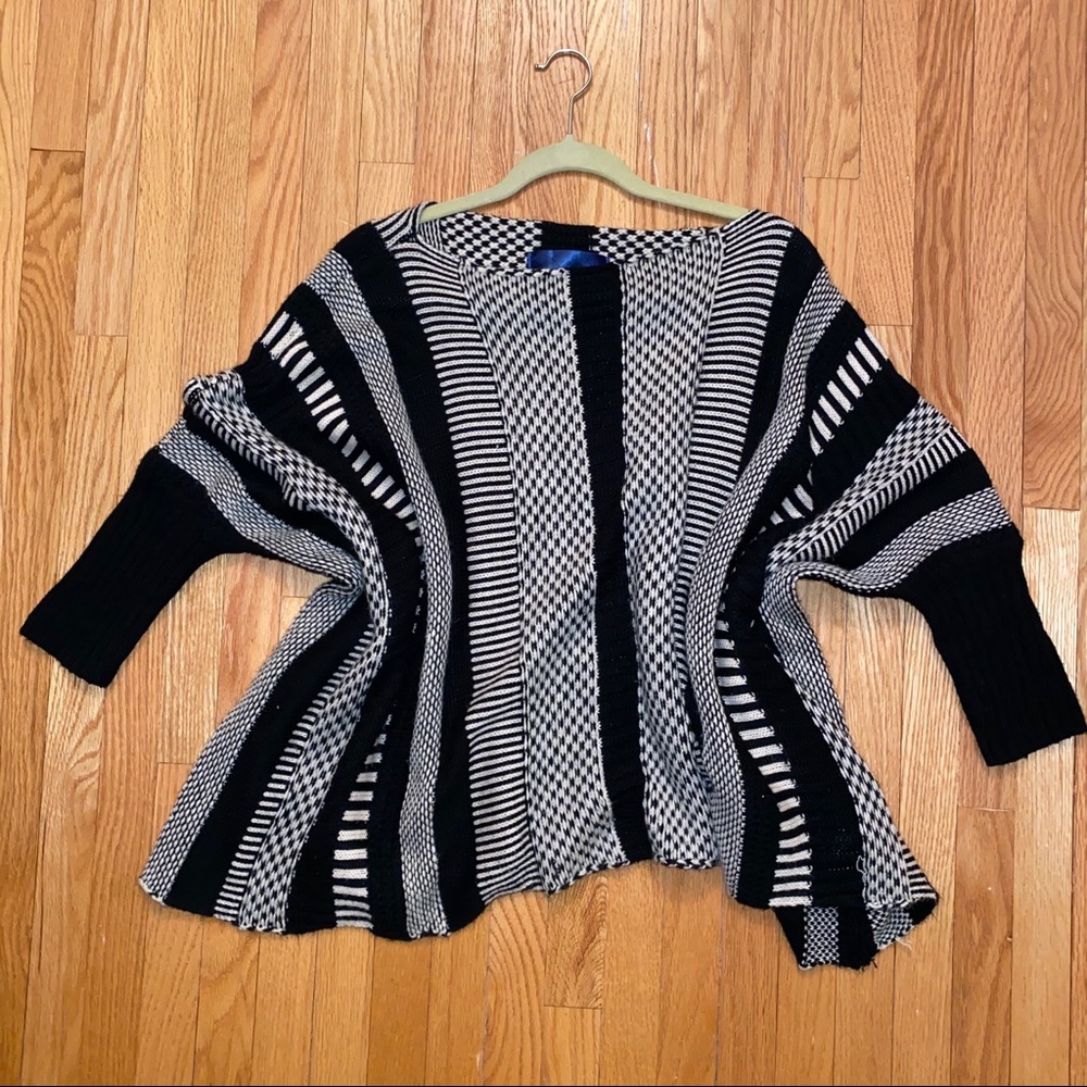 Sweater shawl